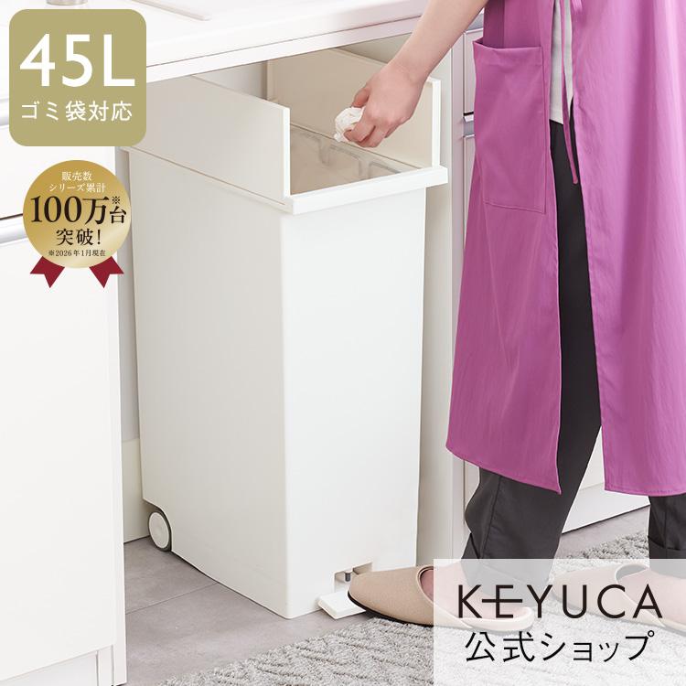 KEYUCA 両開きダストボックス 公式実物写真